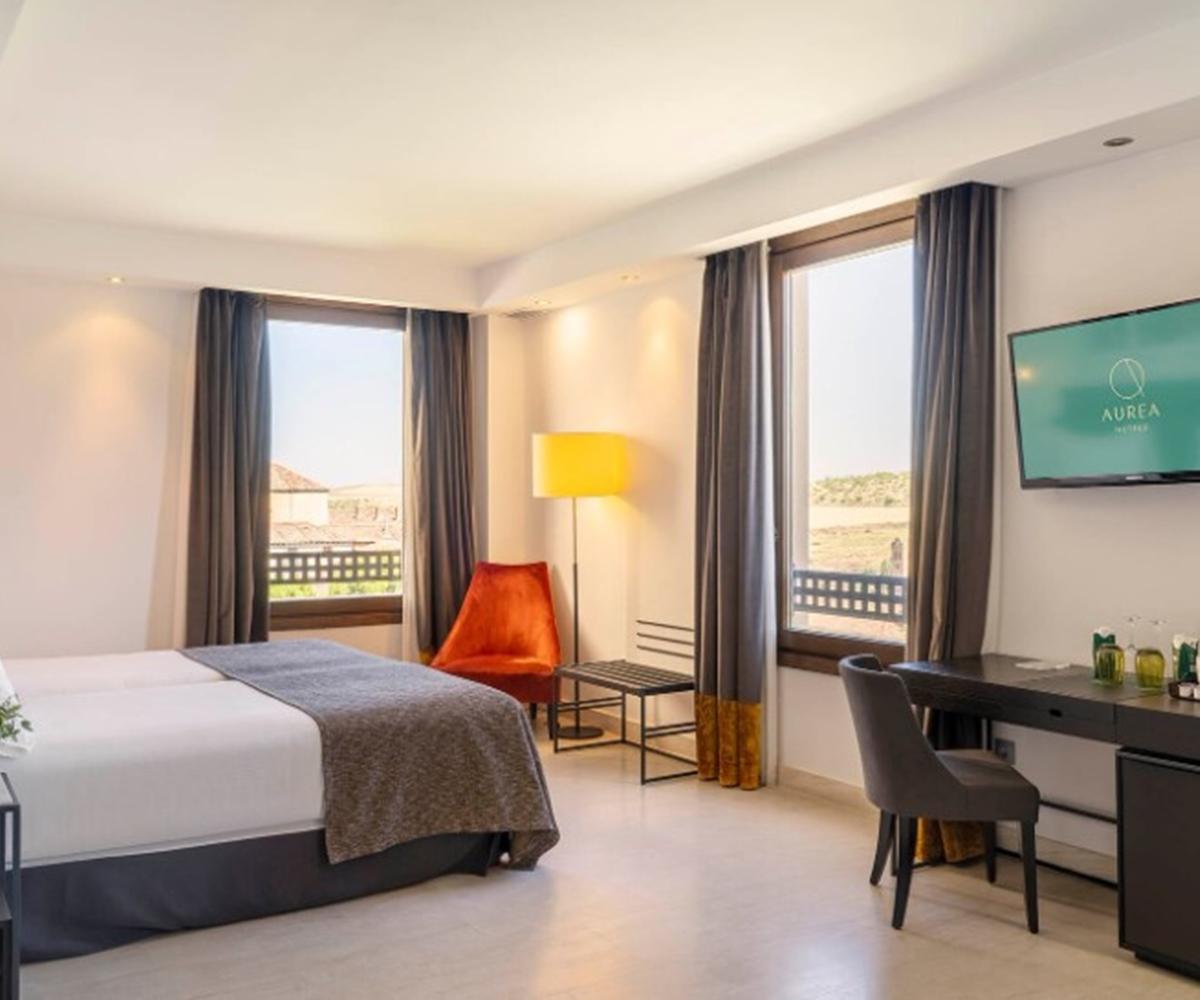 Aurea Convento Capuchinos By Eurostars Hotel Company Segovia Kültér fotó A room at the hotel