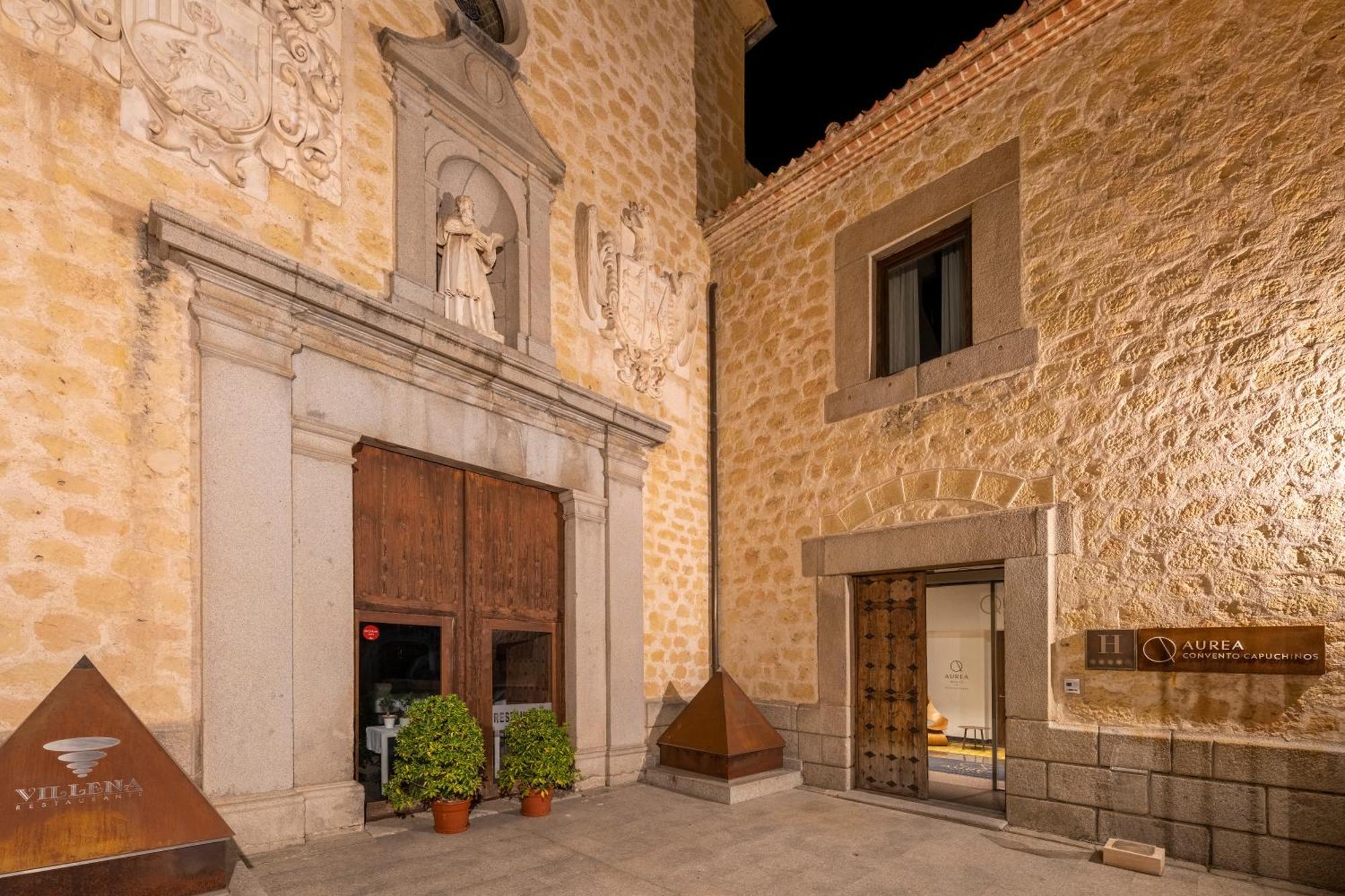 Aurea Convento Capuchinos By Eurostars Hotel Company Segovia Kültér fotó The entrance of the museum